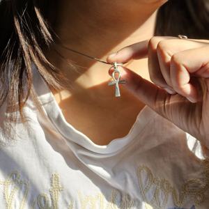 Meilleure vente 925 argent Sterling croix pendentif religieux Style chrétien cadeau de Noël pour enfants Chic chrétien pendentifs à breloque - Product Image 2