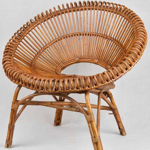 Sillas de comedor de ratán ecológicas hechas en Vietnam, asientos de mimbre sostenibles para espacios modernos al aire libre - Product Image 2