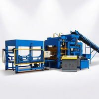 Boîte de vitesses de moteur de machine à briques entièrement automatique haute capacité QT12-15 |   Cycle rapide de 15 secondes |   Ligne de production clé en main pour le béton