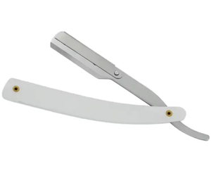 Navajas de Afeitar Vintage de Hoja Recta para Hombre, Hoja de Acero Inoxidable, Calidad de Grado A+, Mango de Plástico para Cara, Bikini y Axilas - Product Image 6