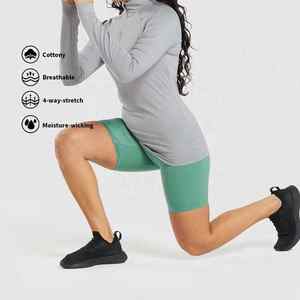 Ropa de gimnasio personalizada Fitness Mujeres Yoga Shorts Moda Deportes Fitness Secado rápido Mujeres Gimnasio pantalones cortos para mujeres - Product Image 6