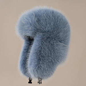 Chapeaux d'aviateur d'hiver, chauds et épais, pour l'extérieur, avec rabat d'oreille, chapeaux de trappeur, chapeaux de fourrure de campagne russe, chapeaux de soldat d'hiver - Product Image 6