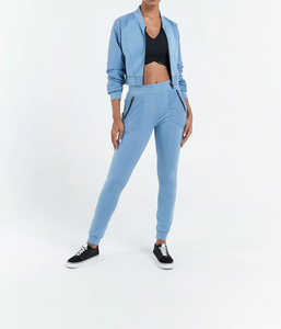 กางเกงและกางเกงแฟชั่นใหม่สำหรับผู้หญิง,กางเกงออกกำลังกายเอวสูงกางเกงถักสำหรับฤดูใบไม้ร่วงกางเกงวิ่งออกกำลังกายระบายอากาศสำหรับผู้หญิง - Product Image 4