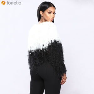 Suéter de Punto Fino de Lana para Mujer 2022, Logotipo Personalizado, Cálido, Informal, Estampado, Alta Calidad, Talla XS, OEM, ODM, Gran Venta - Product Image 6