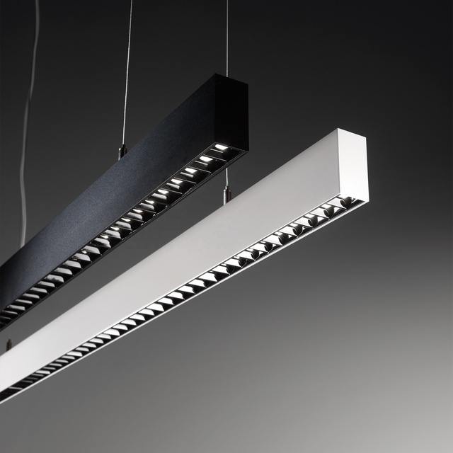 Dimmable LED Linear Profile Light With Anti-Glare Reflector LED Linear Spotlight for Office Hotel