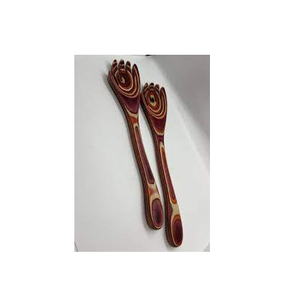 Cuillères et fourchettes en bois faites à la main, populaires, de haute qualité, pour la maison, la cuisine, les restaurants, les hôtels, à utiliser au moindre coût - Product Image 2