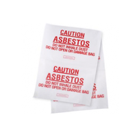 Bolsa Jumbo de Plástico LDPE Transparente, Negra, Amarilla o Roja, Resistente al Agua, con Grosor de 50-300 Micras, para la Eliminación de Asbesto