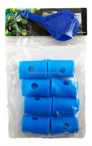 Amortisseurs de vibrations pour raquettes de padel en silicone durable avec logo personnalisé, disponibles en OEM/ODM, vente en gros, lot de 8, anti-vibrations, longue durée, emballage en polybag - Product Image 6