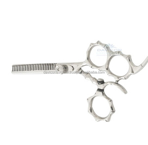 Tijeras de adelgazamiento de acero inoxidable duraderas y ergonómicas para estilistas de cabello Base de fuente de alimentación manual de instrumentos quirúrgicos - Product Image 1