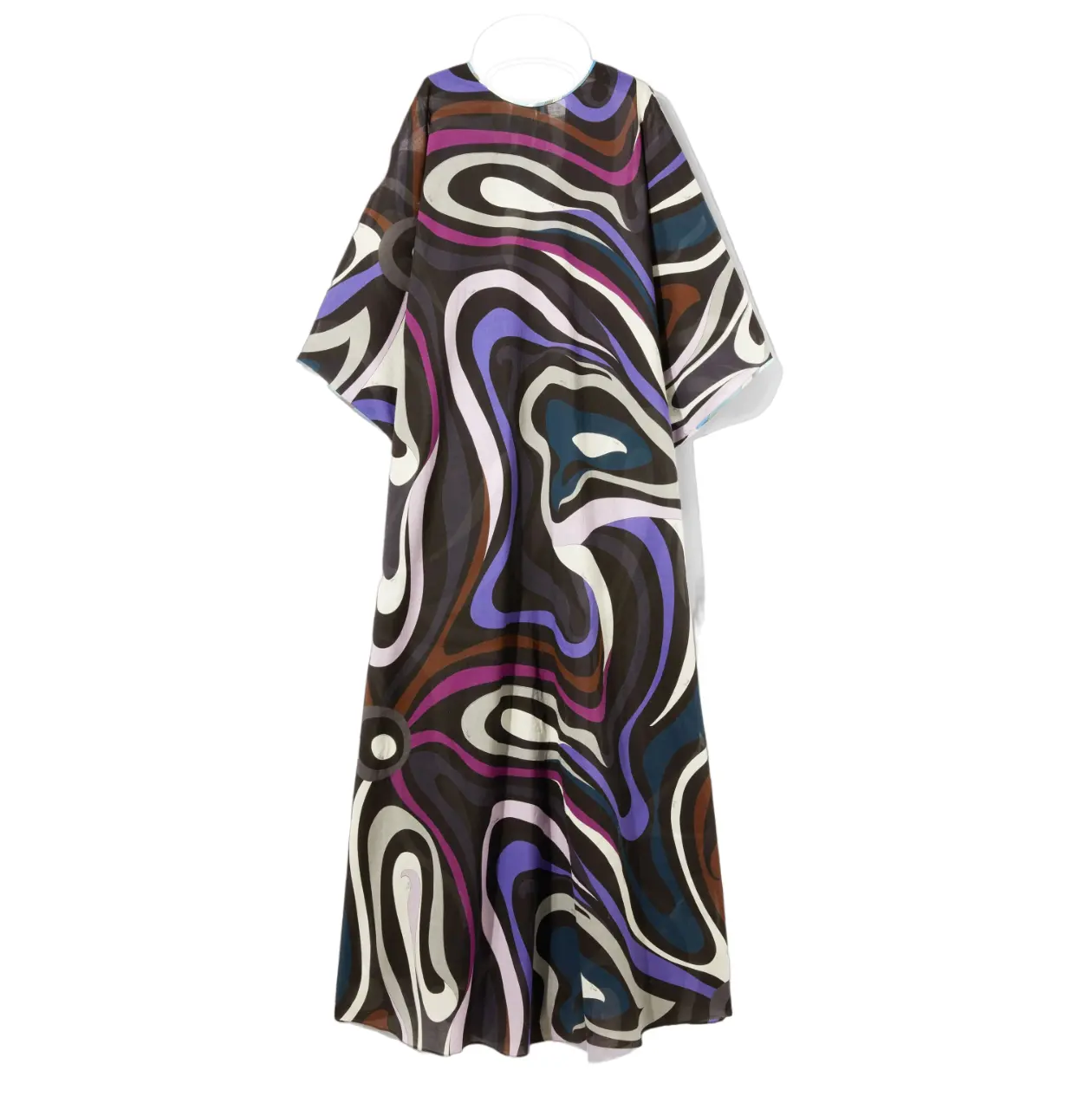 فستان نسائي طويل مطبوع من القطن الممتاز JSDC بتصميم منتجات وصلت حديثًا كاجوال صيفي للنساء