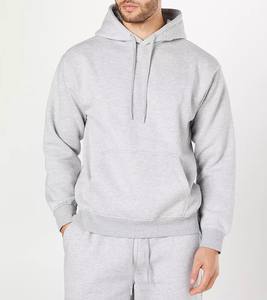 Sudadera con capucha de lana de algodón para hombre para invierno Sudadera con capucha clásica para hombre de lana de algodón con cordón ajustable - Product Image 4