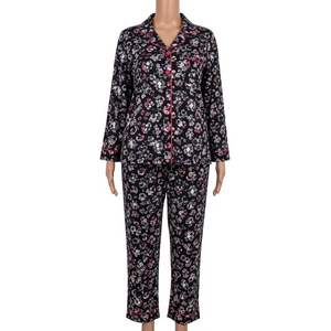 ชุดเสื้อผ้าถักสำหรับผู้หญิงขนาดใหญ่พิเศษผ้ายืดแบบลำลองใส่ได้ทุกวันใส่สบายพิมพ์ลายดิจิทัล - Product Image 1