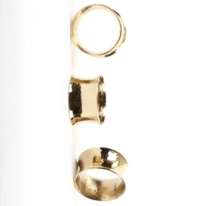 Custom Handmade Metal <b>Napkin</b> Ring Decorative Dining Table Accent for Wedding Event Home Banquet and <b>Party</b> - Product Image 2