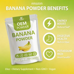 <span class=keywords><strong>Poudre</strong></span> de <span class=keywords><strong>banane</strong></span> de qualité supérieure, non-OGM, végane, de qualité alimentaire, emballage en fût, entrepôt US/UE, vente en gros - Product Image 4