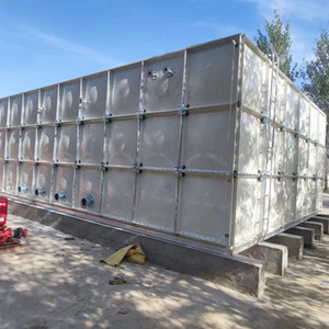 Réservoir d'eau modulaire en panneaux FRP SMC de qualité alimentaire pour le stockage d'eau potable dans les hôpitaux - Product Image 2