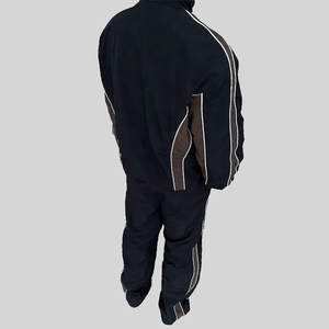 Custom <b>Jacket</b> Training Jogging Wear Windbreaker Waterproof <b>Zip</b> <b>up</b> <b>Jacket</b> Vintage Nylon Windbreaker Tracksuits for Men - Product Image 5