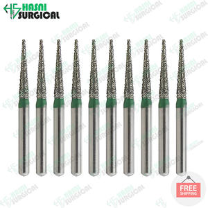 Fresas dentales de diamante con extremos cónicos, instrumentos aprobados por Hasni Surgical - Product Image 2