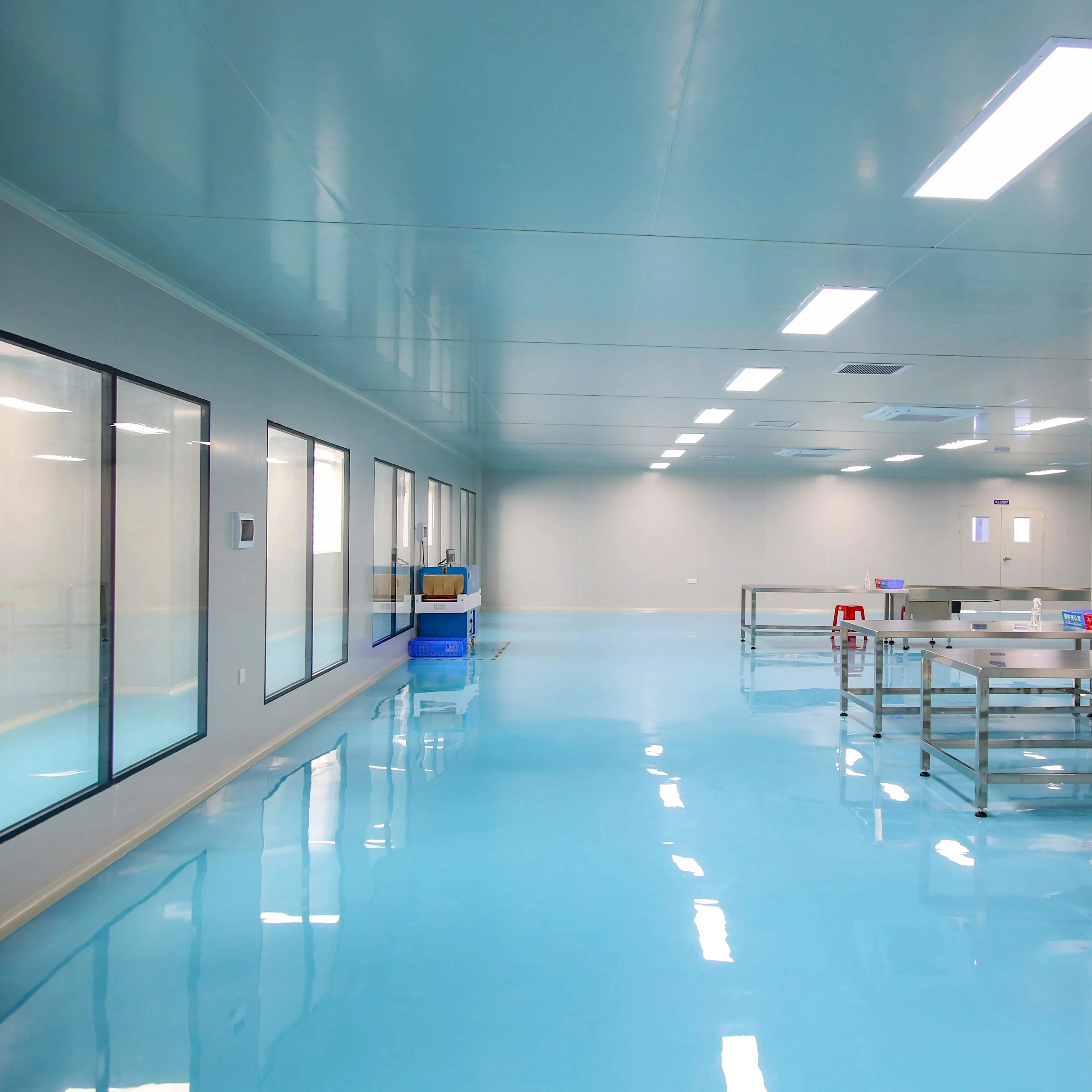 class 100 prefabricated cleanroom system project iso7 gmp clean room laboratory
