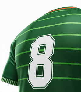 Conjunto de Camiseta de Fútbol para Hombre al por Mayor, Personalizable, Manga Corta, Ropa Deportiva de Fútbol, Cuello Redondo, 100% Poliéster, Camiseta de Fútbol Personalizada OEM - Product Image 5