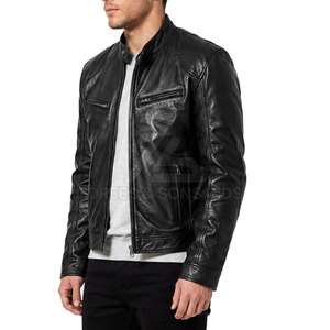 Chaqueta de Motociclista Elegante, Ropa para Exteriores, Chaqueta de Cuero para Motocicleta, Prendas de Vestir para Motociclistas - Product Image 6