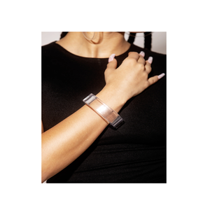 Natural <b>Acrylic</b> Bangle Ring Set Fashion Handmade <b>Craft</b> Jewelry Ware and White Color for Selling Accessories - Product Image 1