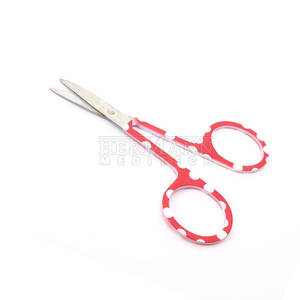 Ciseaux à cuticules ergonomiques HERMANN MEDITECH, en acier inoxydable, outil de soin des ongles, léger, écologique, pour usage en salon, sûr - Product Image 2