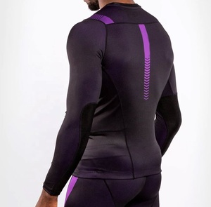 Nouvelle impression d'usure de compression personnalisé Rash Guard bas prix haute qualité Rash Guard pour hommes - Product Image 4