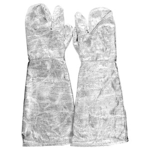 ถุงมือสำหรับช่างเชื่อมถุงมือทำงานสำหรับงานเชื่อมอลูมิไนซ์ทนความร้อนอุณหภูมิสูง - Product Image 3