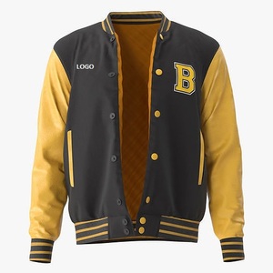 Printemps Tendance Letterman Veste Hiver Femmes Manteau Dames Personnalisé Surdimensionné Chenille Varsity Jacket Baseball Varsity Jacket - Product Image 6