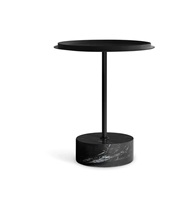 Table d'appoint en métal de haute qualité avec plateau en marbre, design moderne, table basse, options personnalisables, mobilier de salon indien