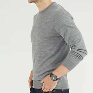 Vente en gros de sweats décontractés pour hommes sweats respirants en coton polyester de haute qualité col rond manches longues - Product Image 3