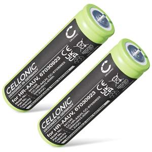 Batterie de rechange 1,2 V 2000 mAh pour rasoir électrique, 2 pièces pour usage facial - Product Image 1