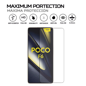 ป้องกันการกระแทกสำหรับอุปกรณ์ป้องกันหน้าจอ F6 Xiaomi poco ทนทานและดูดซับแรงกระแทก - Product Image 2