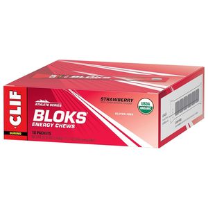 CLIF BLOKS - Sabor Fresa - Barritas Energéticas con Carbohidratos Rápidos y Electrolitos - 2.12 oz. (18 Unidades) - Product Image 6