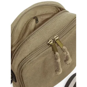 Sac fourre-tout mini reporter en toile vintage personnalisé pour le merchandising promotionnel - Product Image 4