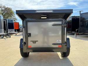 Remorque utilitaire de haute qualité en acier, 7K, petite remorque de transport avec hauteur supplémentaire et pack Blackout, à vendre - Product Image 4