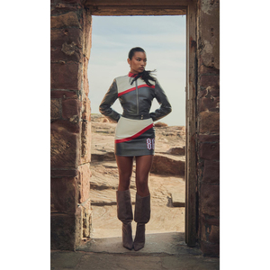 Veste en jean délavée réversible à la mode hivernale pour femmes veste en jean boutonnée Slim Fit Biker vente en gros par les styles de joueurs - Product Image 3