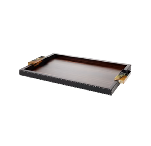 Greatest Quality <b>Wooden</b> Serving Tray With Resin Handle <b>For</b> Kitchenware <b>Tea</b> And Coffee Serving Tray In Bulk - Product Image 1