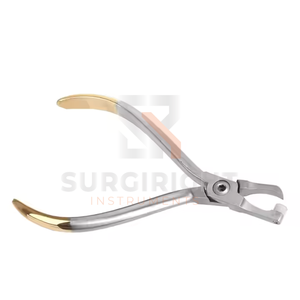 Pince à retirer les brackets orthodontiques en acier inoxydable électrique avec poignée ergonomique, têtes courbées, 3 positions de mâchoires - Product Image 2