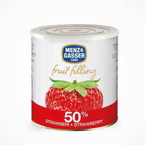 Relleno de Fresa 50% Fruta Certificado HALAL Menz&Gasser ASIA 2.7Kg o 600g Brix 30% - Product Image 2