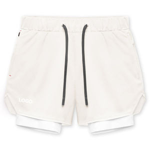 2025 course Gym Compression Shorts nouveau pour hommes arrivées en gros à séchage rapide 2 en 1 décontracté impression numérique entraînement - Product Image 6