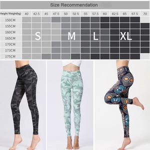 Pantalones de Yoga para el hogar para mujer, mallas deportivas para ejercicio en el gimnasio, mallas largas sexis de cintura alta con estampado, pantalones de entrenamiento para correr - Product Image 6