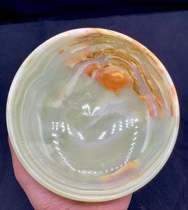 Bol décoratif en résine artisanal Centre de table moderne Forme unique Art Design pour table à manger Salon ou entrée Décor - Product Image 2