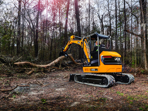 Miniexcavadora sobre orugas JCB a precio de fábrica al por mayor, excavadora compacta de segunda mano con gran potencia y rendimiento fiable - Product Image 3