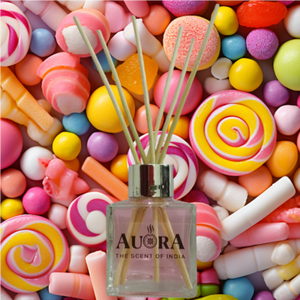 Tuberose Reed Diffuser Set Glass Bottle <b>Rattan</b> Sticks Long-Lasting Room Deoderizer 100+ Indian Scents Factory Price Custom Label - Product Image 3