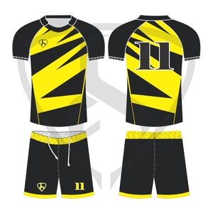 Ensemble maillot et uniforme rugby à sublimation personnalisé grande taille chemise vêtements de sport pour hommes maquette gratuite - Product Image 3