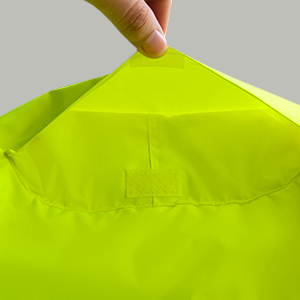 Ensemble de pluie de sécurité Veste réfléchissante haute visibilité Jaune Noir Pantalon Lime Heavy Duty PANTS - Product Image 4
