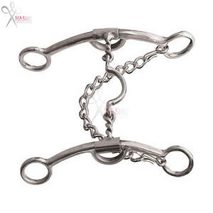 Bocado de Equitación Derby de Acero Inoxidable, 6.75 Pulgadas, Bocado de Entrenamiento de Boca Baja, Tamaños Personalizables, Venta Directa de Fábrica - Product Image 4