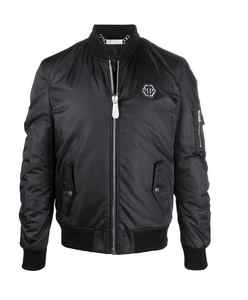 Venta al por mayor de los hombres de luz cálida burbuja bombardero abrigos logotipo personalizado de nylon negro con capucha de invierno Puffer chaquetas con cierre de cremallera - Product Image 5