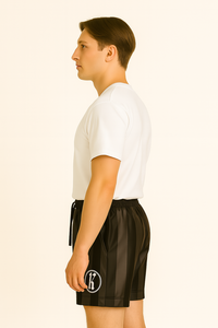 Custom Satin Sublimated <b>Shorts</b> for <b>Men</b> Lightweight, Glossy Finish, 100% Polyester, Streetwear and Casual Sportswear - Product Image 4